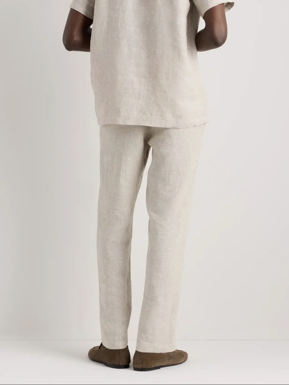 NWT QUINCE MENS 100% European Linen Trousers